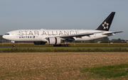 United Airlines Boeing 777-224(ER) (N78017) at  Amsterdam - Schiphol, Netherlands