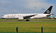 United Airlines Boeing 777-224(ER) (N78017) at  Dublin, Ireland