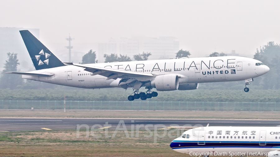 United Airlines Boeing 777-224(ER) (N78017) | Photo 253988