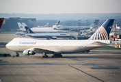 Continental Airlines Boeing 747-243B (N78020) at  London - Gatwick, United Kingdom