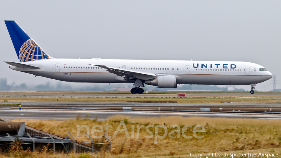 United Airlines Boeing 767-424(ER) (N78060) | Photo 354422