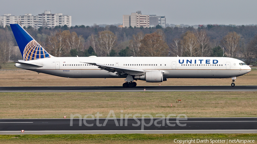 United Airlines Boeing 767-424(ER) (N78060) | Photo 277211