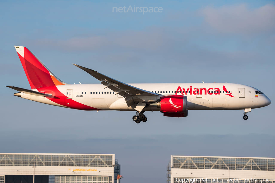 Avianca Boeing 787-8 Dreamliner (N780AV) | Photo 289775