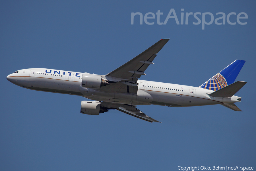 United Airlines Boeing 777-222 (N780UA) | Photo 81076