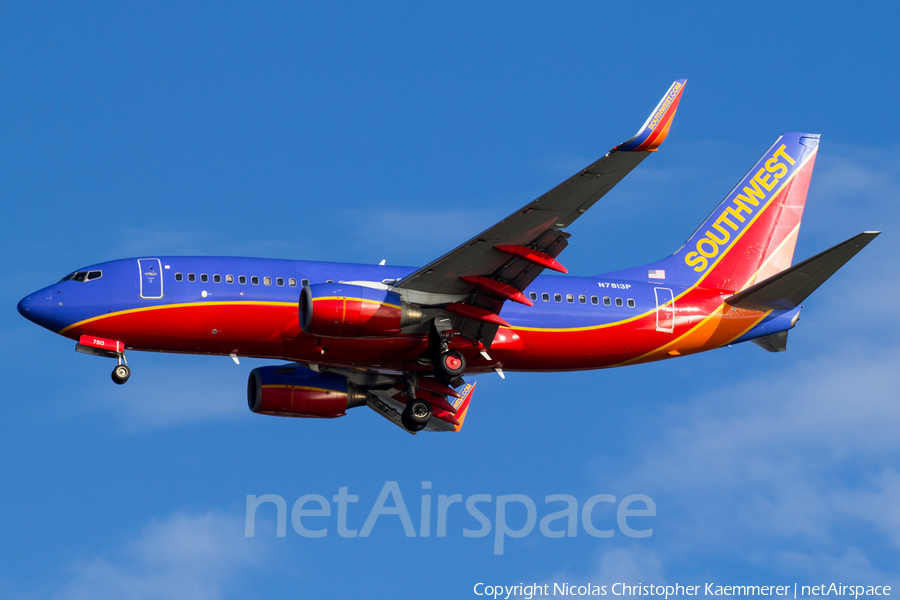Southwest Airlines Boeing 737-7K9 (N7813P) | Photo 158740