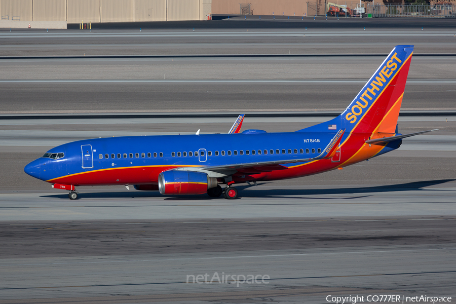 Southwest Airlines Boeing 737-7K9 (N7814B) | Photo 208839