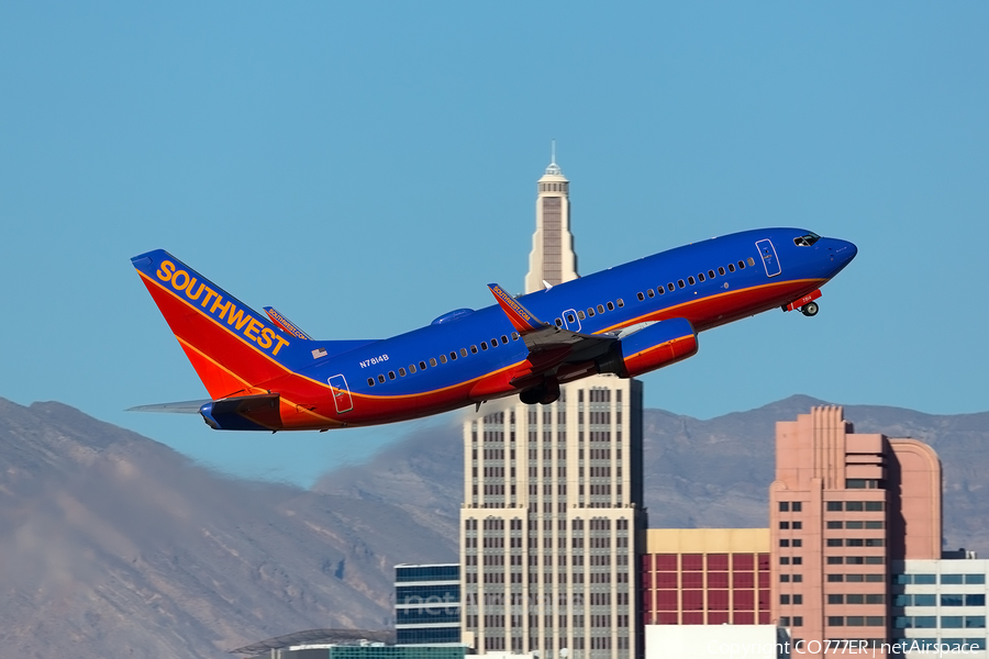 Southwest Airlines Boeing 737-7K9 (N7814B) | Photo 289696