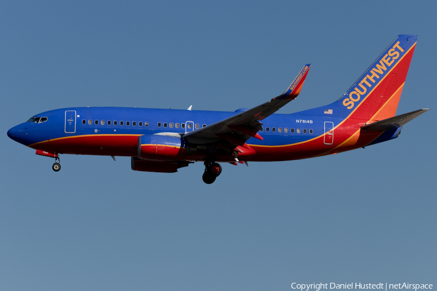 Southwest Airlines Boeing 737-7K9 (N7814B) | Photo 446863