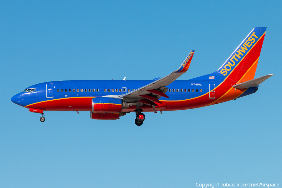 Southwest Airlines Boeing 737-76Q (N7815L) | Photo 277418