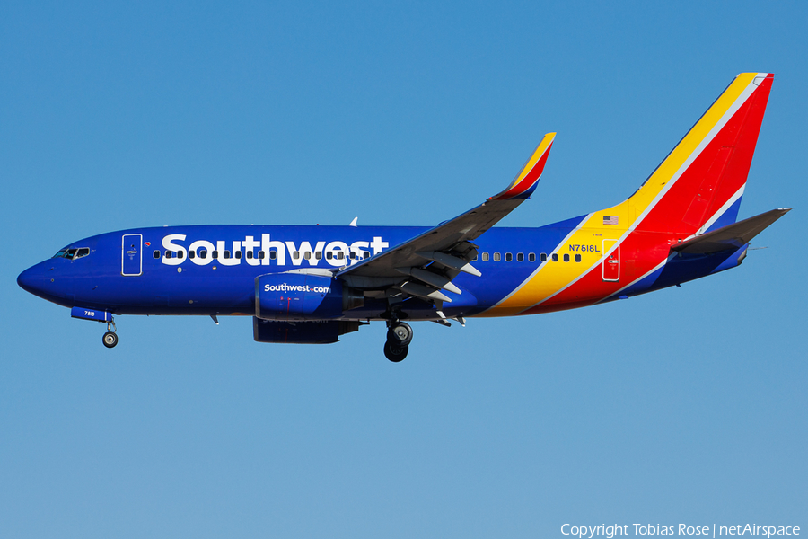 Southwest Airlines Boeing 737-76N (N7818L) | Photo 571525