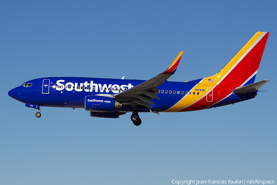 Southwest Airlines Boeing 737-76N (N7818L) | Photo 95894