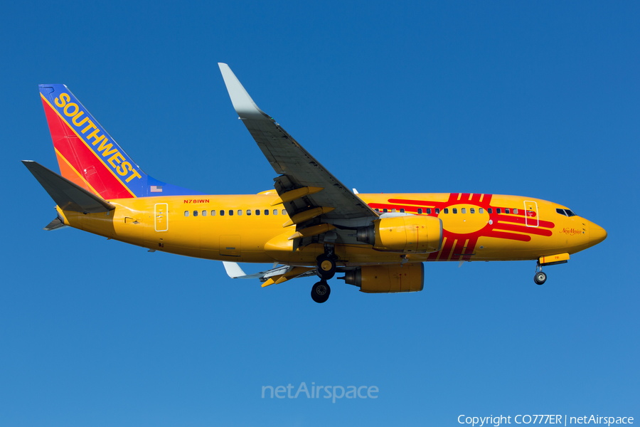 Southwest Airlines Boeing 737-7H4 (N781WN) | Photo 104502