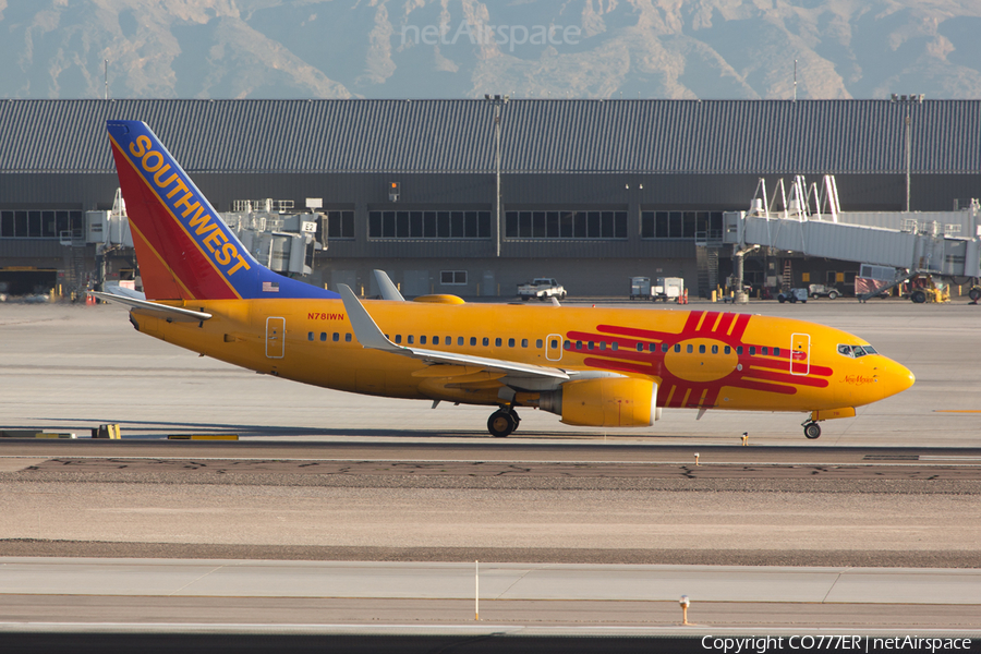 Southwest Airlines Boeing 737-7H4 (N781WN) | Photo 56688