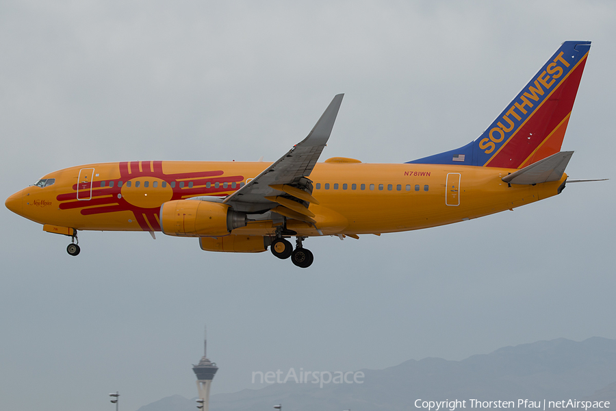 Southwest Airlines Boeing 737-7H4 (N781WN) | Photo 88917