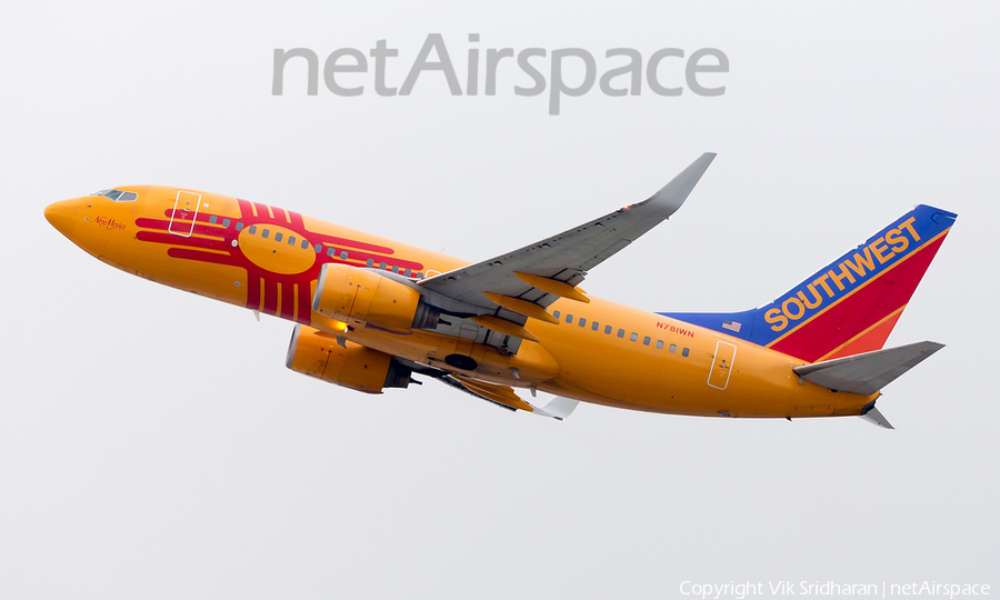 Southwest Airlines Boeing 737-7H4 (N781WN) | Photo 200285