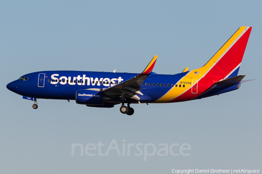 Southwest Airlines Boeing 737-79P (N7826B) | Photo 238958