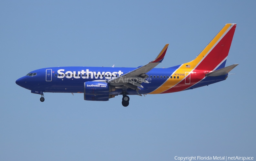 Southwest Airlines Boeing 737-79P (N7826B) | Photo 294083