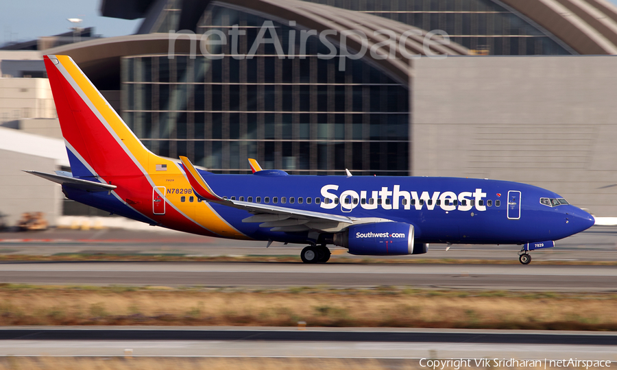 Southwest Airlines Boeing 737-7CT (N7829B) | Photo 112604