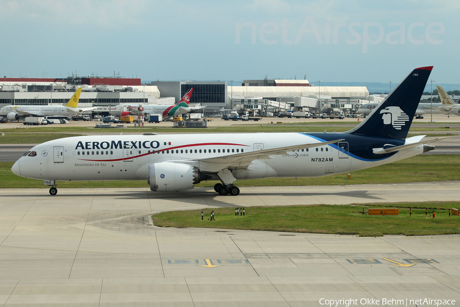 AeroMexico Boeing 787-8 Dreamliner (N782AM) | Photo 335204