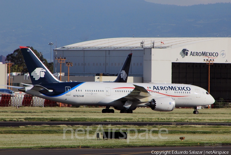 AeroMexico Boeing 787-8 Dreamliner (N782AM) | Photo 163092