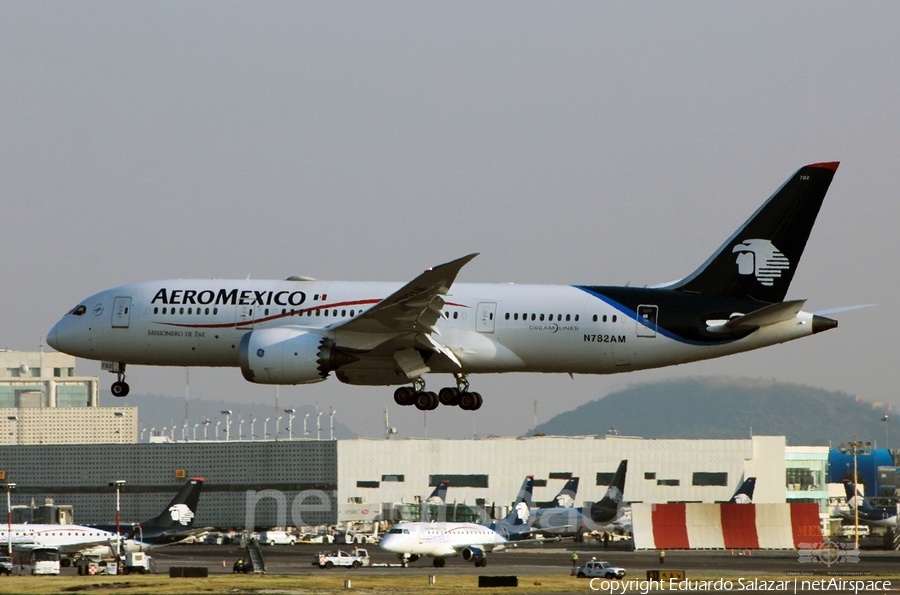 AeroMexico Boeing 787-8 Dreamliner (N782AM) | Photo 226366