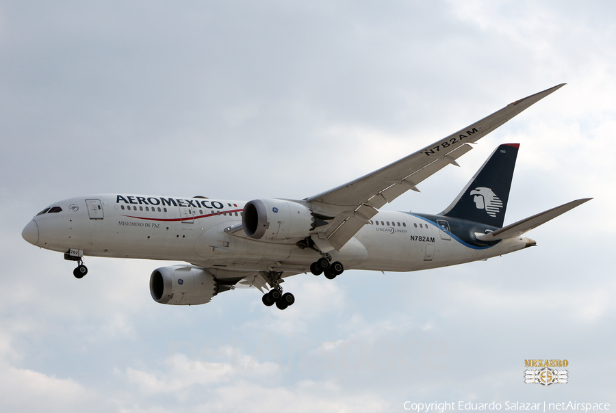 AeroMexico Boeing 787-8 Dreamliner (N782AM) | Photo 659258