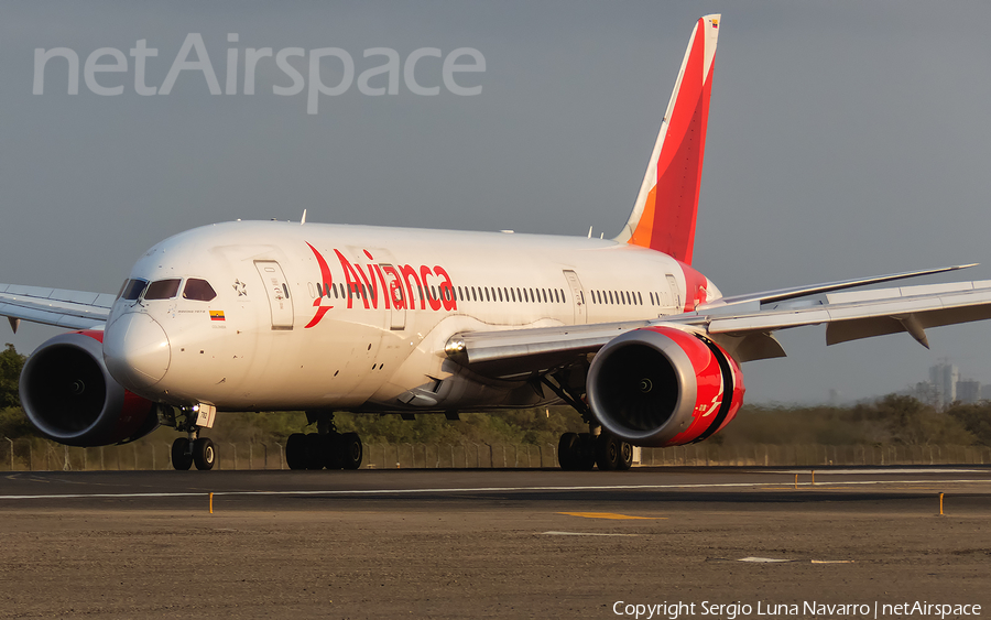Avianca Boeing 787-8 Dreamliner (N782AV) | Photo 309243