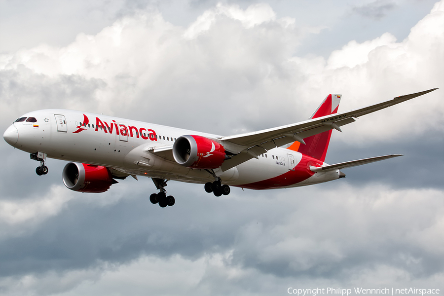 Avianca Boeing 787-8 Dreamliner (N782AV) | Photo 194161