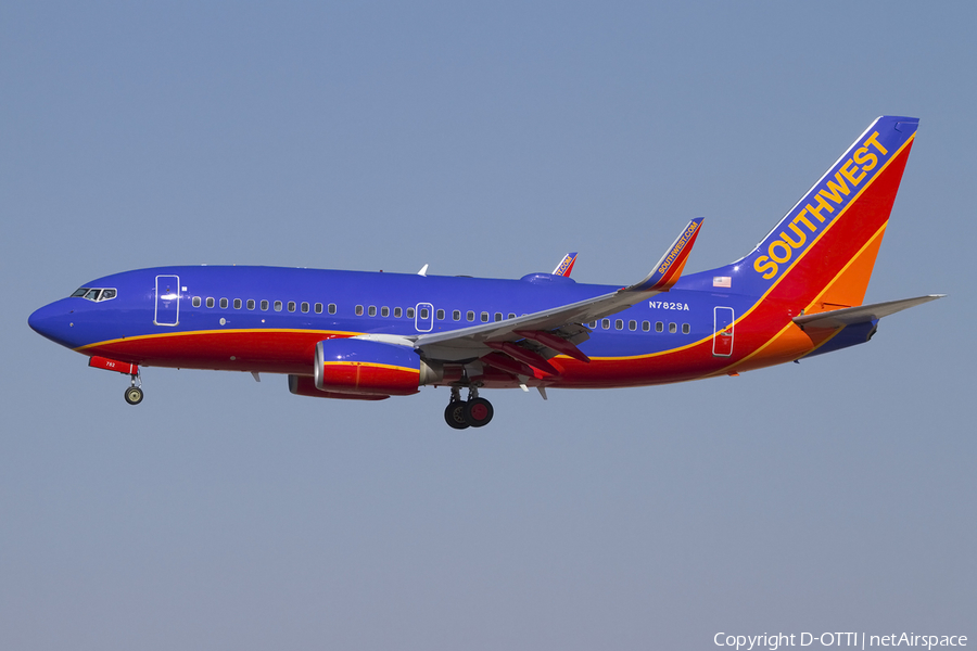 Southwest Airlines Boeing 737-7H4 (N782SA) | Photo 424426