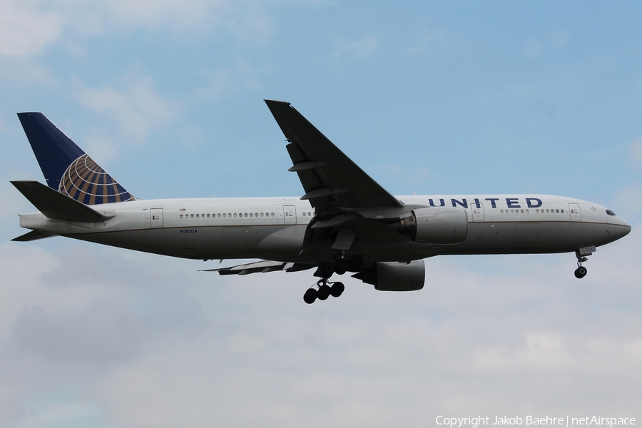 United Airlines Boeing 777-222(ER) (N782UA) | Photo 143399