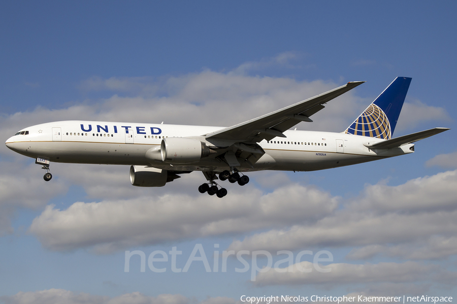 United Airlines Boeing 777-222(ER) (N782UA) | Photo 159217