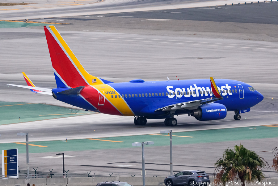 Southwest Airlines Boeing 737-7L9 (N7830A) | Photo 562351