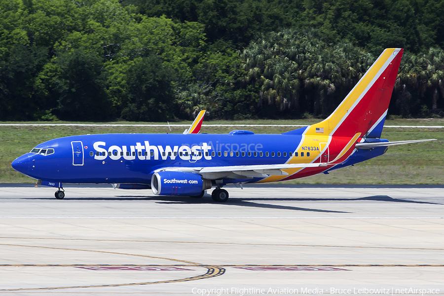 Southwest Airlines Boeing 737-79P (N7833A) | Photo 455114