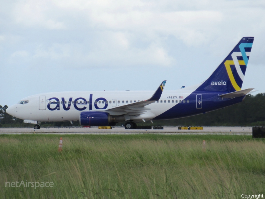 Avelo Airlines Boeing 737-752 (N7837A) | Photo 517989