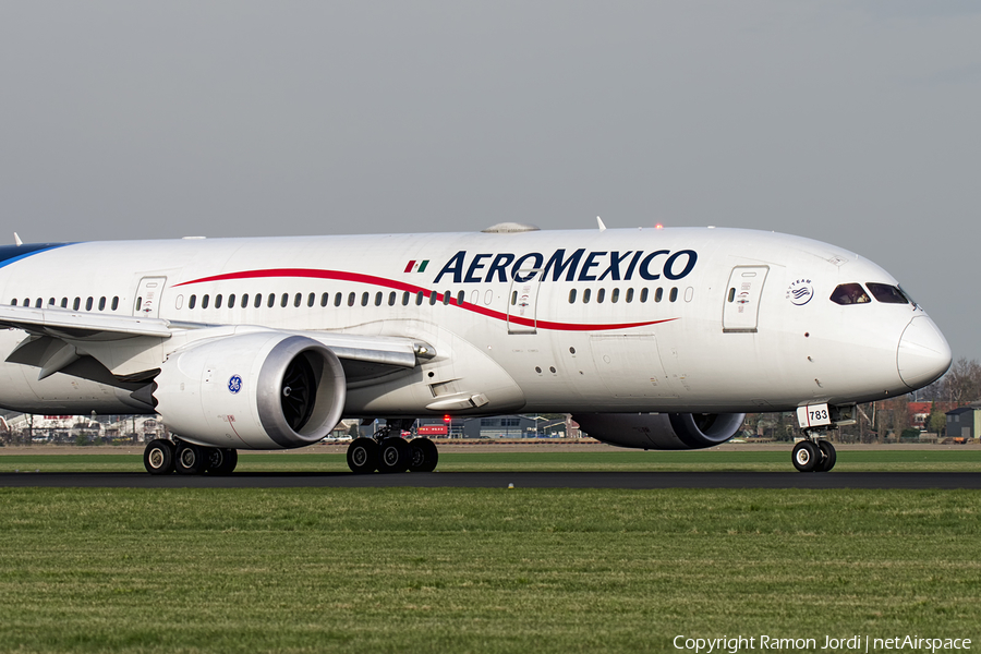 AeroMexico Boeing 787-8 Dreamliner (N783AM) | Photo 156360