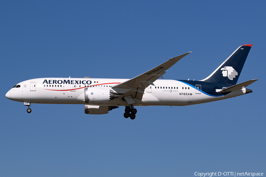 AeroMexico Boeing 787-8 Dreamliner (N783AM) | Photo 538814