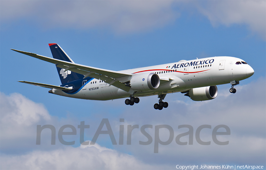 AeroMexico Boeing 787-8 Dreamliner (N783AM) | Photo 128824