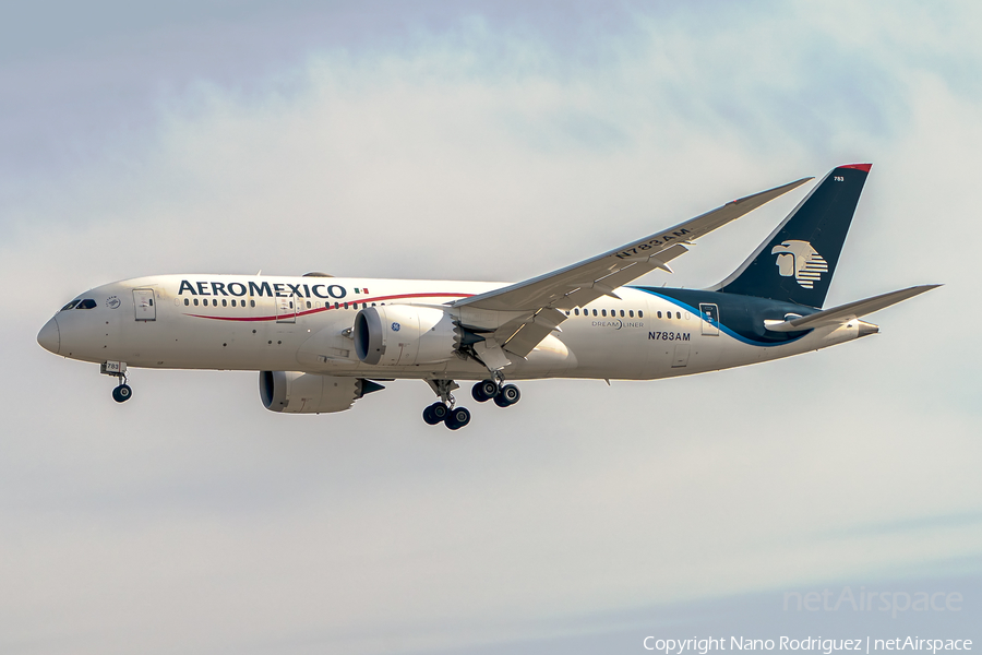AeroMexico Boeing 787-8 Dreamliner (N783AM) | Photo 497301
