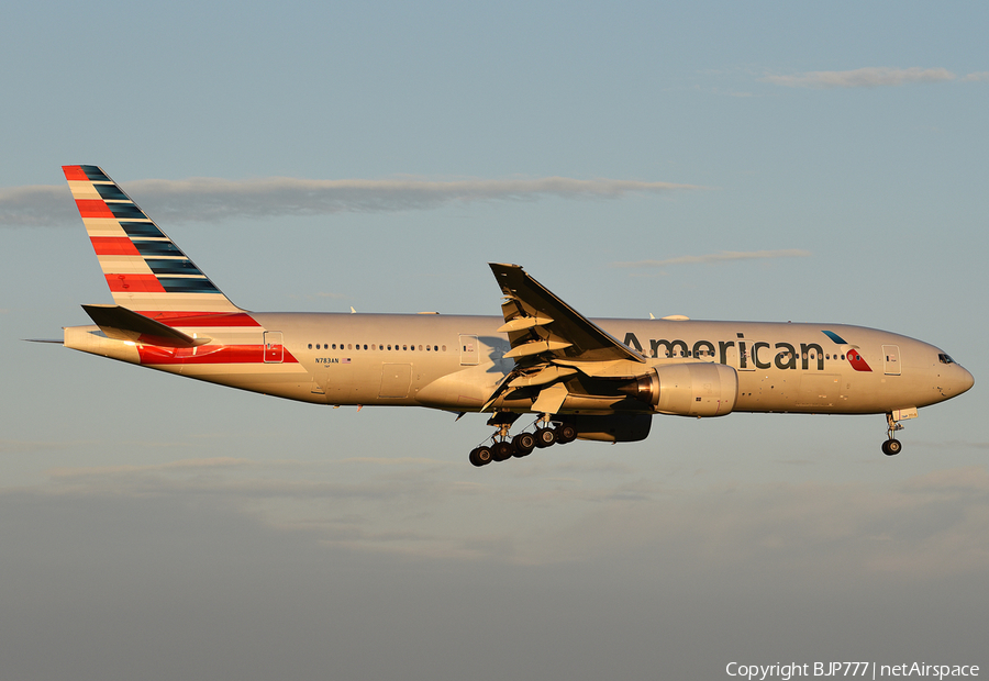 American Airlines Boeing 777-223(ER) (N783AN) | Photo 346162