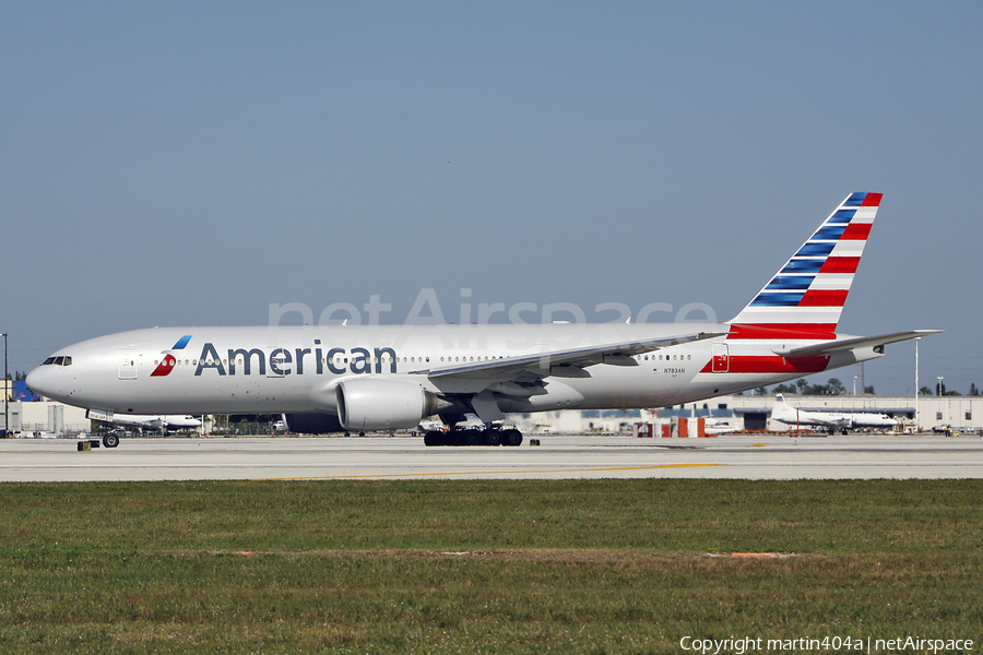 American Airlines Boeing 777-223(ER) (N783AN) | Photo 42180