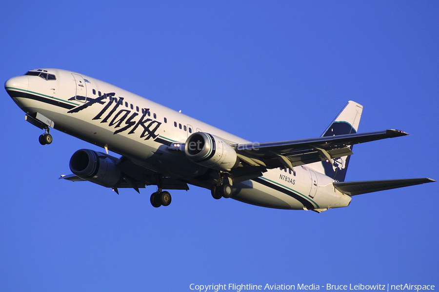 Alaska Airlines Boeing 737-4Q8 (N783AS) | Photo 189603