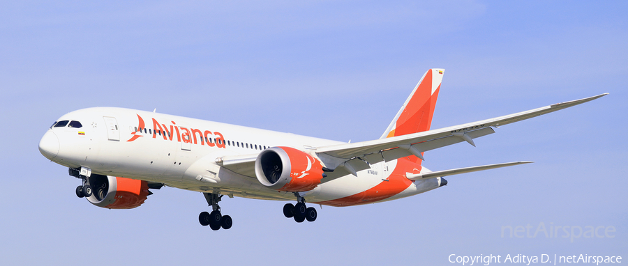 Avianca Boeing 787-8 Dreamliner (N783AV) | Photo 355351