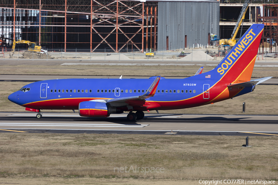 Southwest Airlines Boeing 737-7H4 (N783SW) | Photo 395939