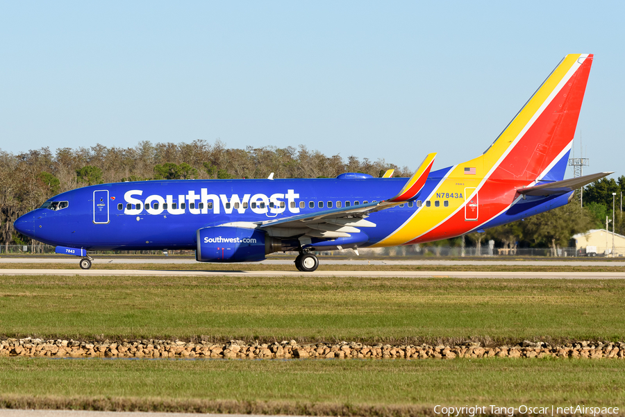 Southwest Airlines Boeing 737-752 (N7843A) | Photo 436967