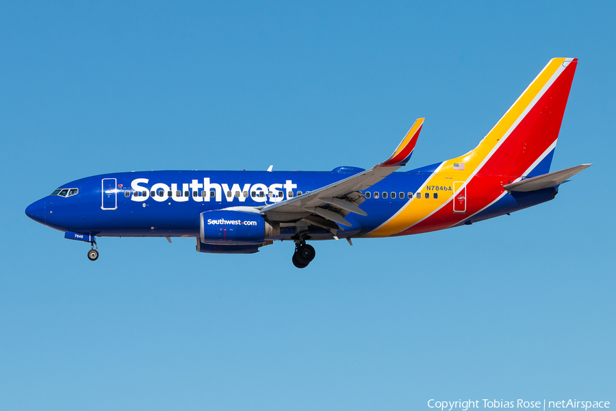 Southwest Airlines Boeing 737-76N (N7846A) | Photo 277334