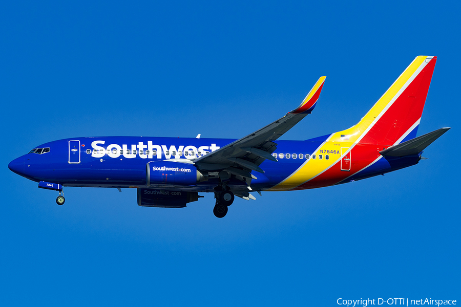 Southwest Airlines Boeing 737-76N (N7846A) | Photo 180968