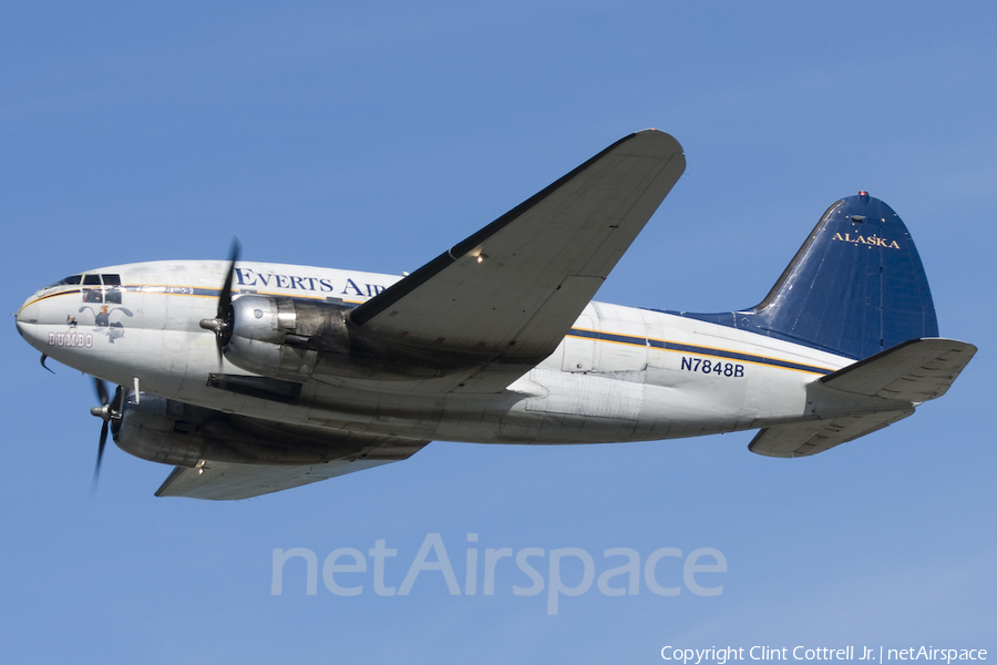 Everts Air Cargo Curtiss C-46R Commando (N7848B) | Photo 41836