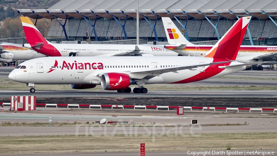 Avianca Boeing 787-8 Dreamliner (N784AV) | Photo 233618