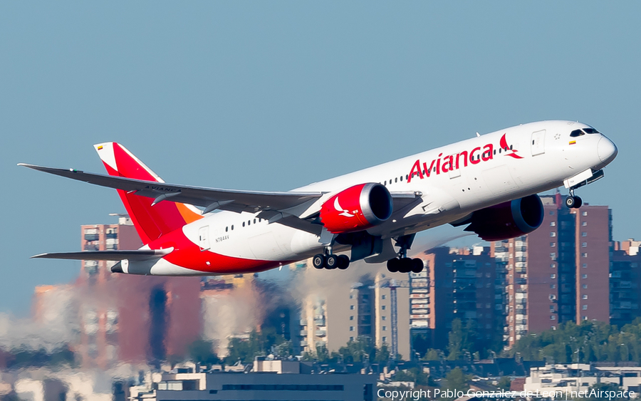 Avianca Boeing 787-8 Dreamliner (N784AV) | Photo 352556