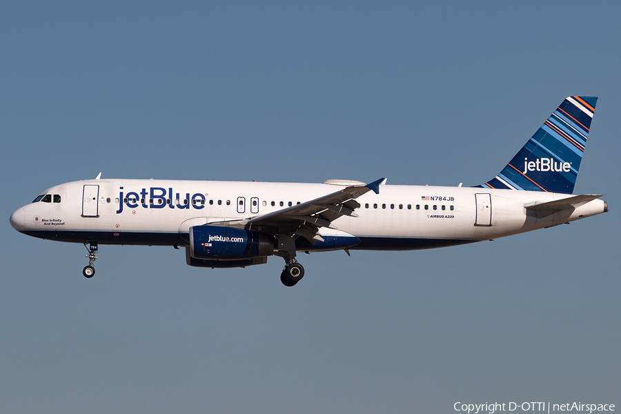 JetBlue Airways Airbus A320-232 (N784JB) | Photo 136080